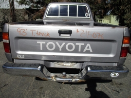 1993 TOYOTA TRUCK GRAY XTRA CAB 3.0L MT 4WD Z15076